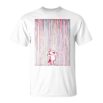 Rainbow Cute Unicorn Graffiti T-Shirt - Monsterry DE