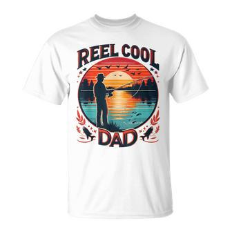 Reel Cool Great Grandpa Fishing Fish Father's Day T-Shirt - Thegiftio UK