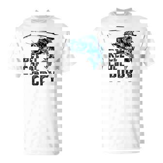 Reel Cool Poppy Fishing Fathers Day Daddy T-Shirt - Seseable