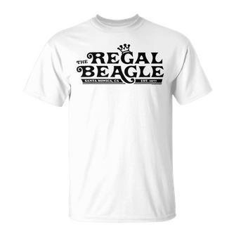 Regal Beagle Pub Three's Company Retro Tv Show Logo T-Shirt - Seseable