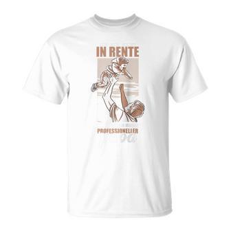 Rentner Ruhestand Renteneintritt Pension Pensionierung Papa Raglan T-Shirt - Geschenkecke