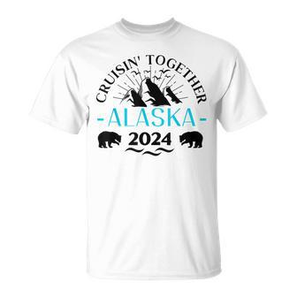 Retro Alaska Cruise 2024 Family Cruise 2024 Family Matching T-Shirt - Seseable