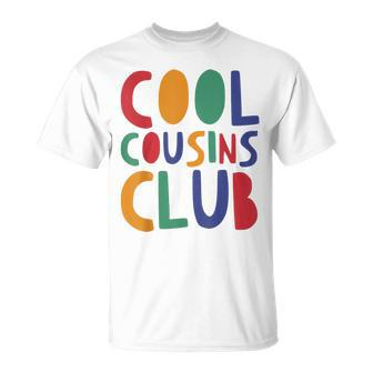 Retro Cool Cousin Club Cousin Squad Crew Matching Family T-Shirt - Monsterry DE