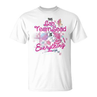Retro This Lab Team Lead Is Everything Lab Week 2024 T-Shirt - Seseable