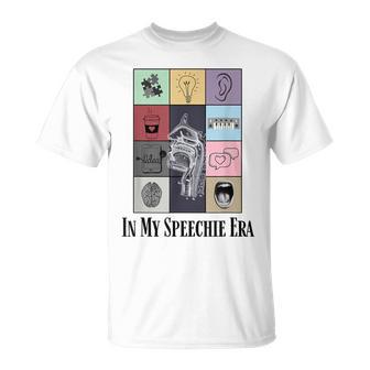 Retro Speech Therapist Slp Speech Therapy In My Speechie Era T-Shirt - Monsterry