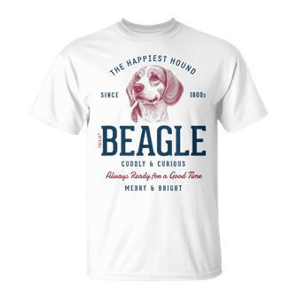 Retro Styled Vintage Beagle T-Shirt - Monsterry
