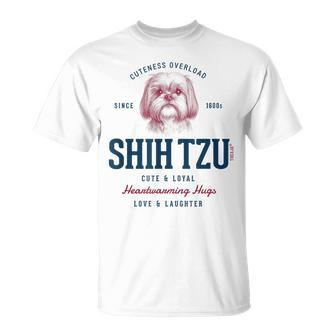 Retro Styled Vintage Shih Tzu T-Shirt - Monsterry