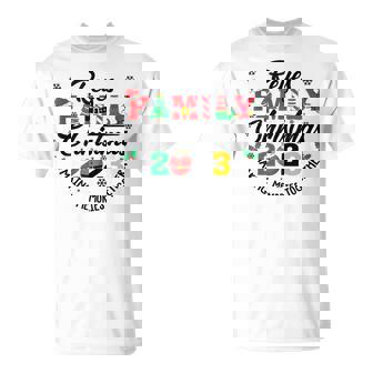 Reyes Family Name Christmas Matching Surname Xmas T-Shirt - Seseable