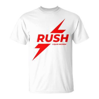 Rush Poppers Liquid Incense The Original Gay Bottom T-Shirt - Seseable