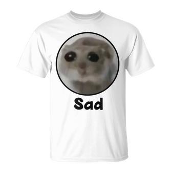 Sad Hamster T-Shirt - Seseable