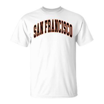 San Francisco Text T-Shirt - Monsterry DE