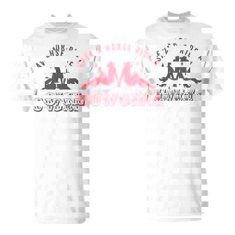 Save A Horse Ride A Cowgirl Retro Lesbian Howdy Lesbians T-Shirt | Mazezy