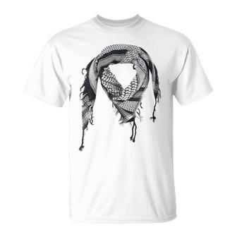 Scarf Palestine Keffiyeh T-Shirt - Monsterry DE