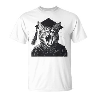 Seniors Graduation Cat Cat T-Shirt - Monsterry CA