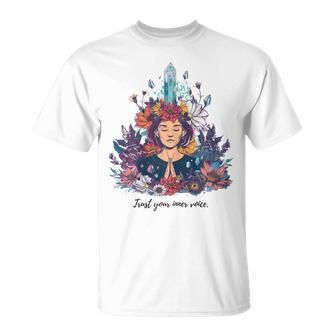 Serenity Space – Embrace Mindfulness And Zen Lifestyle T-Shirt - Monsterry