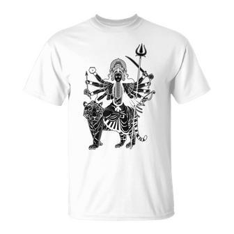 Shakti Diosa Hindú Mitología Hindú Hinduismo Camiseta unisex - Regaloses