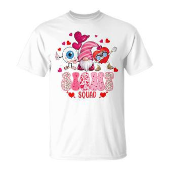 Sight Squad Valentine Optometrist Optician Valentines Day T-Shirt | Mazezy