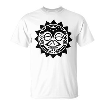 Símbolo Del Sol Haka Cultura Maori Tribal De Nueva Zelanda Camiseta unisex - Regaloses