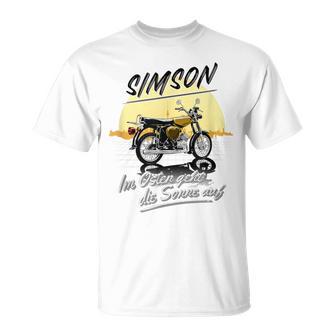 Simson Im Osten Geht Die Sonne Auf Gray T-Shirt - Geschenkecke