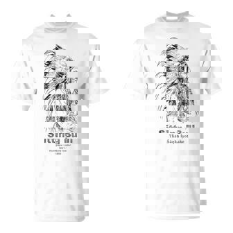 Sitting Bull Chef Lakota Sioux Américain Indien T-Shirt - Cadeauxyz