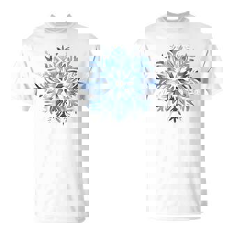 Snowflake Winter Christmas Matching T-Shirt - Thegiftio
