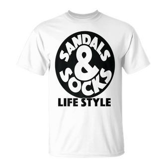 Sock Hop Beach Lifestyle Clothes T-Shirt - Monsterry