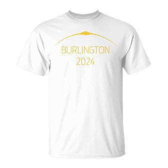 Solar Eclipse 2024 Total Solar Eclipse Vermont Burlington T-Shirt - Monsterry UK