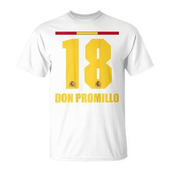 Spain Sauf Jersey Don Promillo Legend Red S T-Shirt - Seseable
