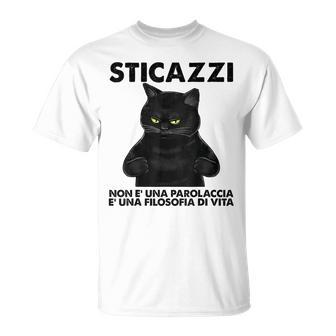 Sticazzi Man S Philosophy Of Life T-Shirt - Monsterry CA