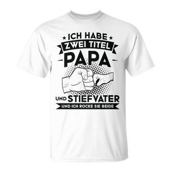 Stiefvater Stiefpapa Papa T-Shirt - Geschenkecke