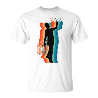 Stolzer Elektriker Papa Retrointage Elektriker Papa T-Shirt - Geschenkecke