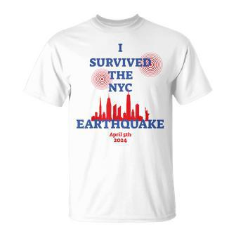 I Survived The Nyc Earthquake T-Shirt | Mazezy AU
