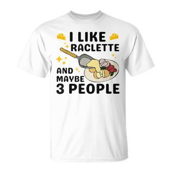 Swiss Cheese Raclette T-Shirt | Mazezy