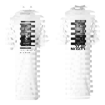 T-shirt Blanc Design Politique, Message Engagé Impression Avant - Cadeauxyz
