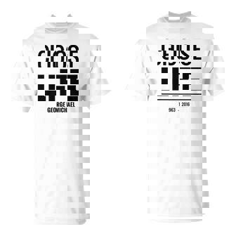 T-shirt Choose Life Design Inspirant et Positif pour Motivation - Cadeauxyz