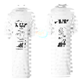 T-shirt Citation Humour Papa Maman Y'a Pas De Méééé - Cadeauxyz