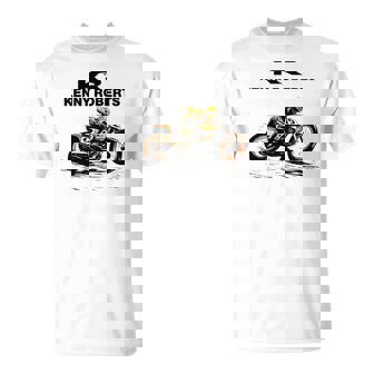 T-shirt Kenny Roberts Moto de Course, Tee Imprimé KR pour Fans - Cadeauxyz