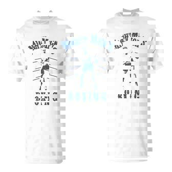 T-Shirt MIGHTY MICK'S BOXING, Image Boxeur Combat - Cadeauxyz