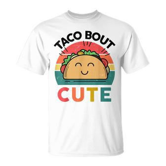 Tacos Tuesday Baby Toddler Taco Bout Cute Mexican Food T-Shirt - Monsterry