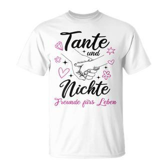 Tante Und Niece Beste Freunde Für Leben Patentante Slogan T-Shirt - Seseable