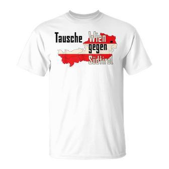 Tausche Wien Gegen Südtirol T-Shirt - Geschenkecke