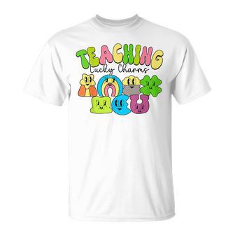 Teaching Lucky Charms Happy St Patrick's Day Irish Teacher T-Shirt - Monsterry AU