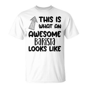 Toller Barista Lustiger Beruf T-Shirt - Seseable