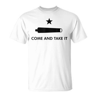 Come And Take It Historical Texas Alamo 1836 T-Shirt - Monsterry UK