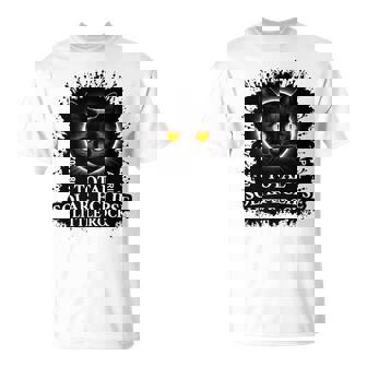 Total Solar Eclipse 2024 Cat 8 April Little Rock T-Shirt - Thegiftio