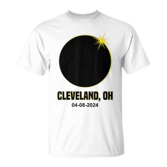 Total Solar Eclipse Cleveland 2024 Ohio Cleveland Eclipse T-Shirt | Mazezy