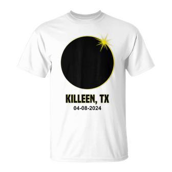 Total Solar Eclipse Killeen 2024 Texas Killeen Eclipse T-Shirt | Mazezy