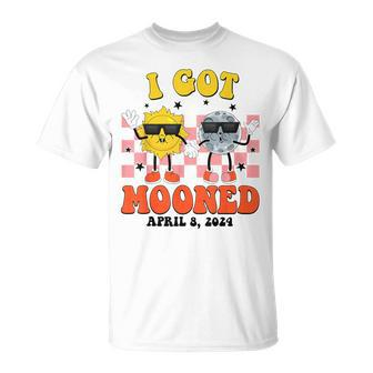 Total Solar Eclipse I Got Mooned April 8 2024 Sun And Moon T-Shirt - Monsterry UK
