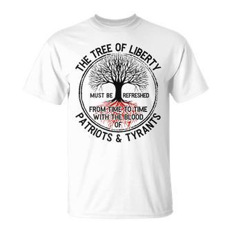 The Tree Of Liberty Must Be Refreshed Light T-Shirt - Monsterry AU