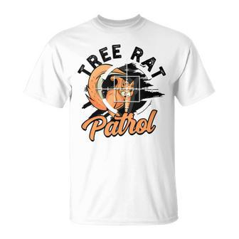 Tree Rat Patrol Squirrel Wildlife Animal In The Forest T-Shirt - Monsterry AU